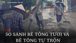 So sánh bê tông tươi và bê tông tự trộn 2025