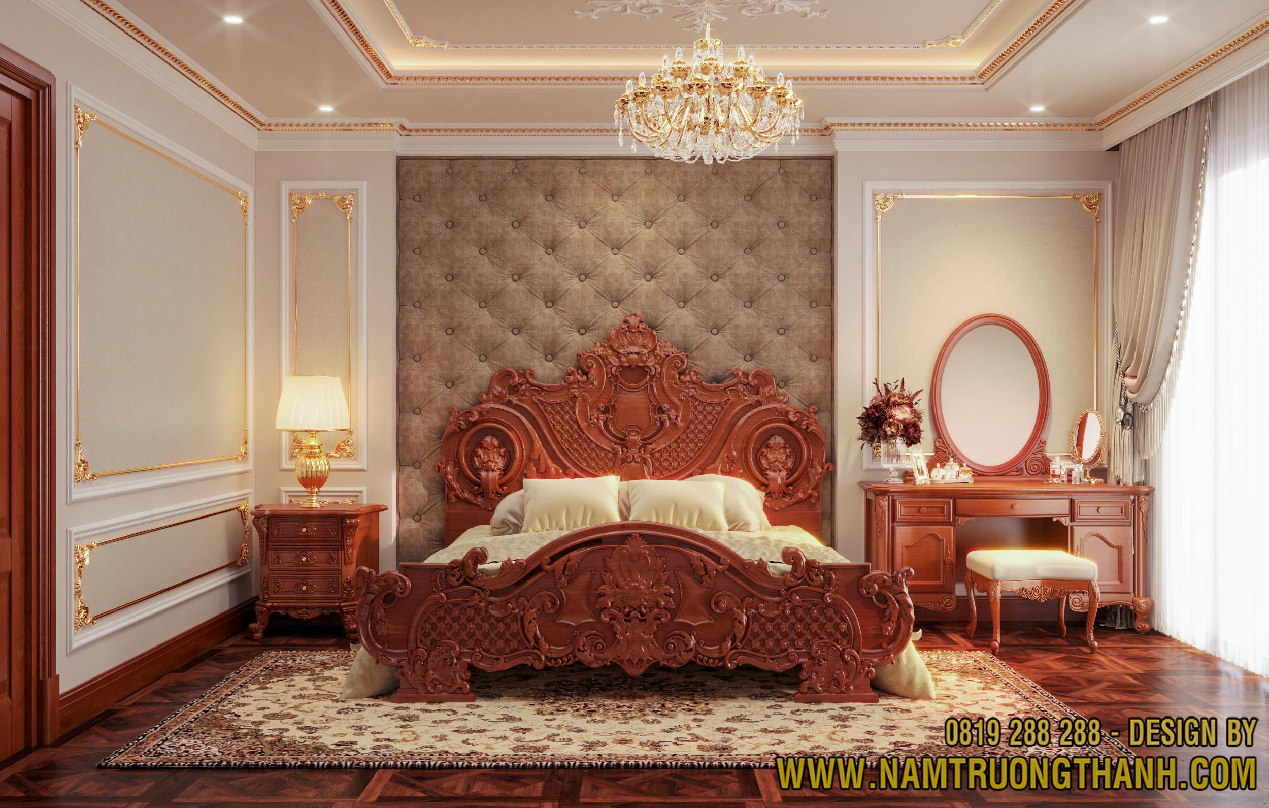 phong ngu tan co dien dep