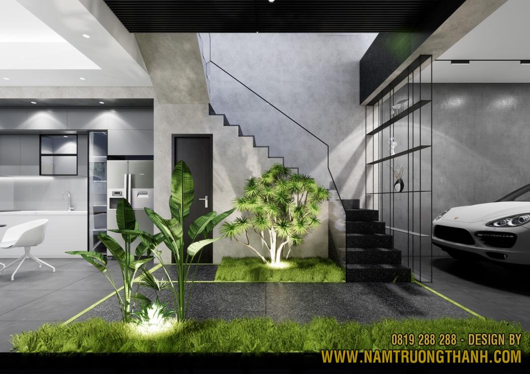 “Khoảng xanh thư giãn giữa lòng nhà phố hiện đại”