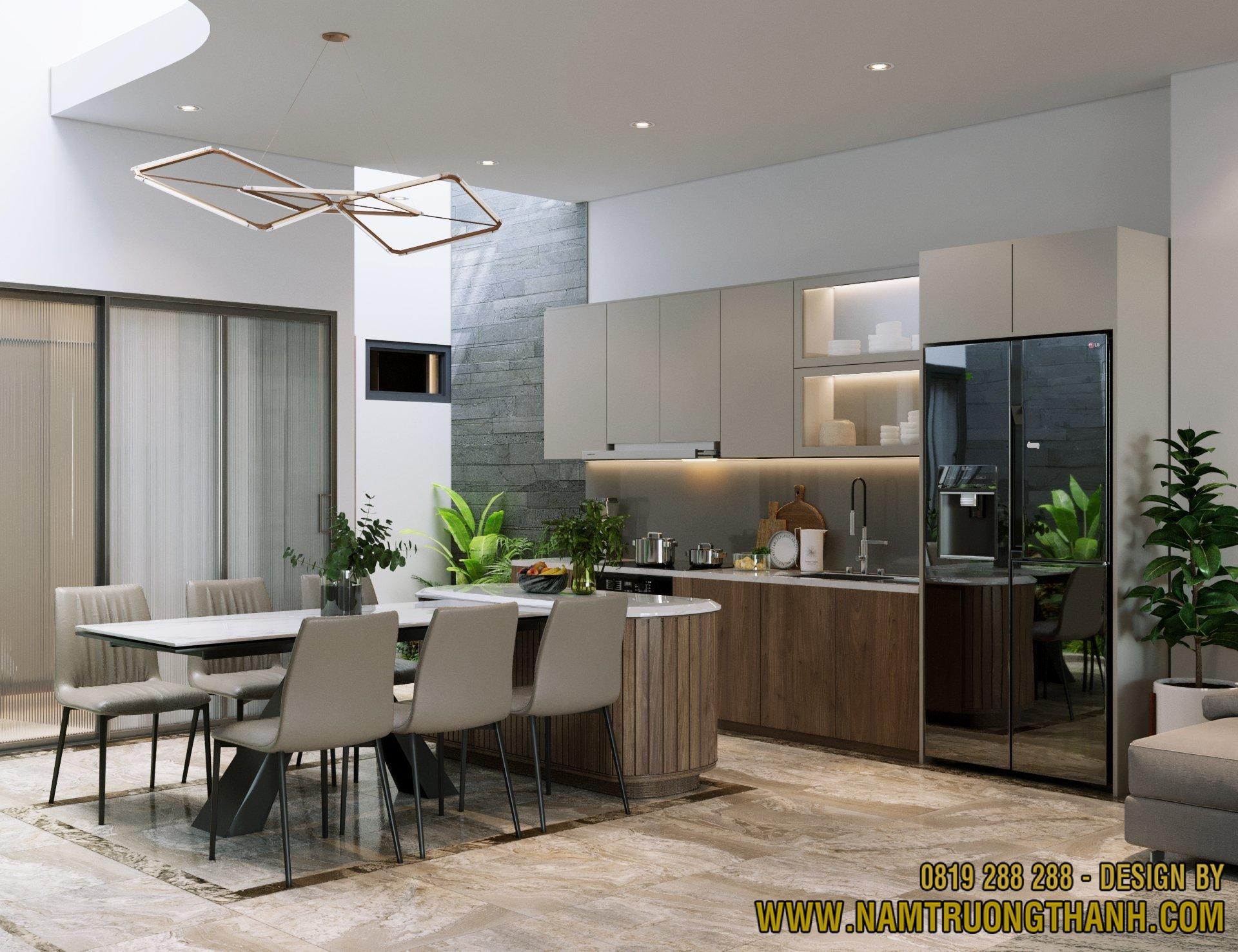 Mẫu thiết kế phòng bếp tối ưu