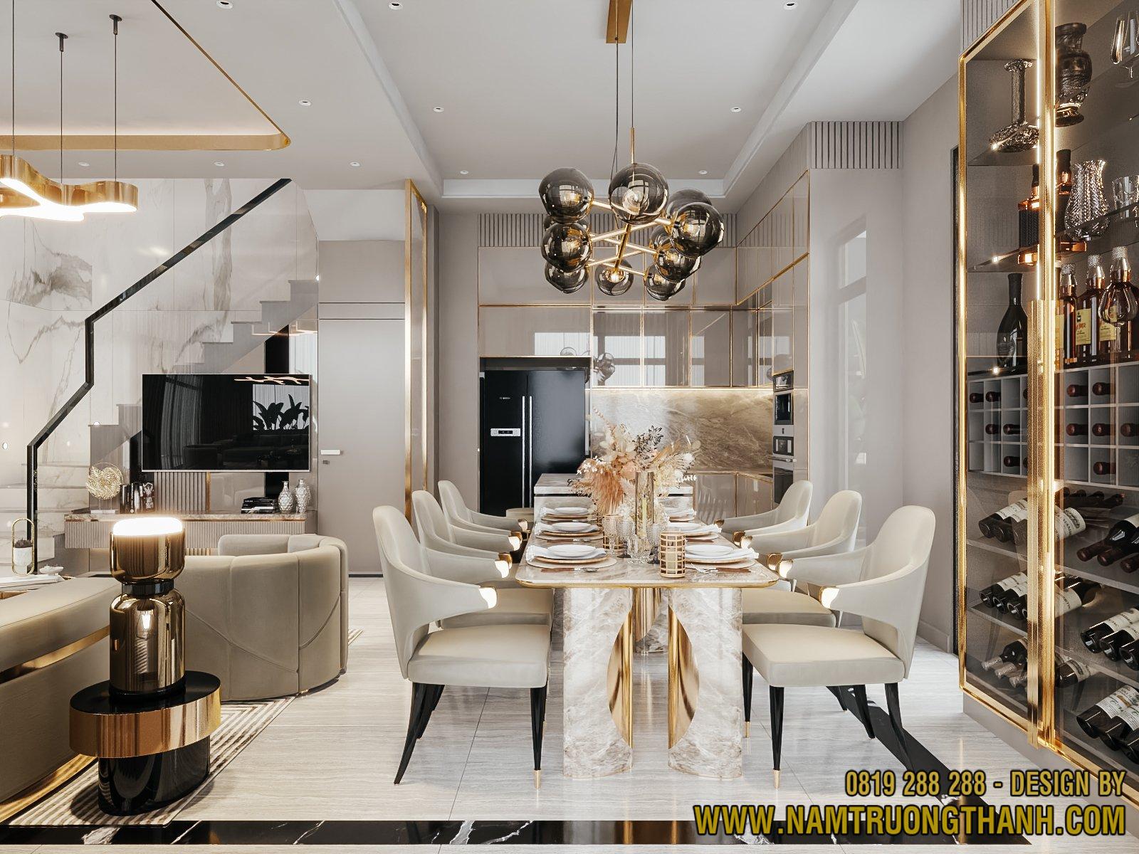 THIẾT KẾ NỘI THẤT LUXURY .