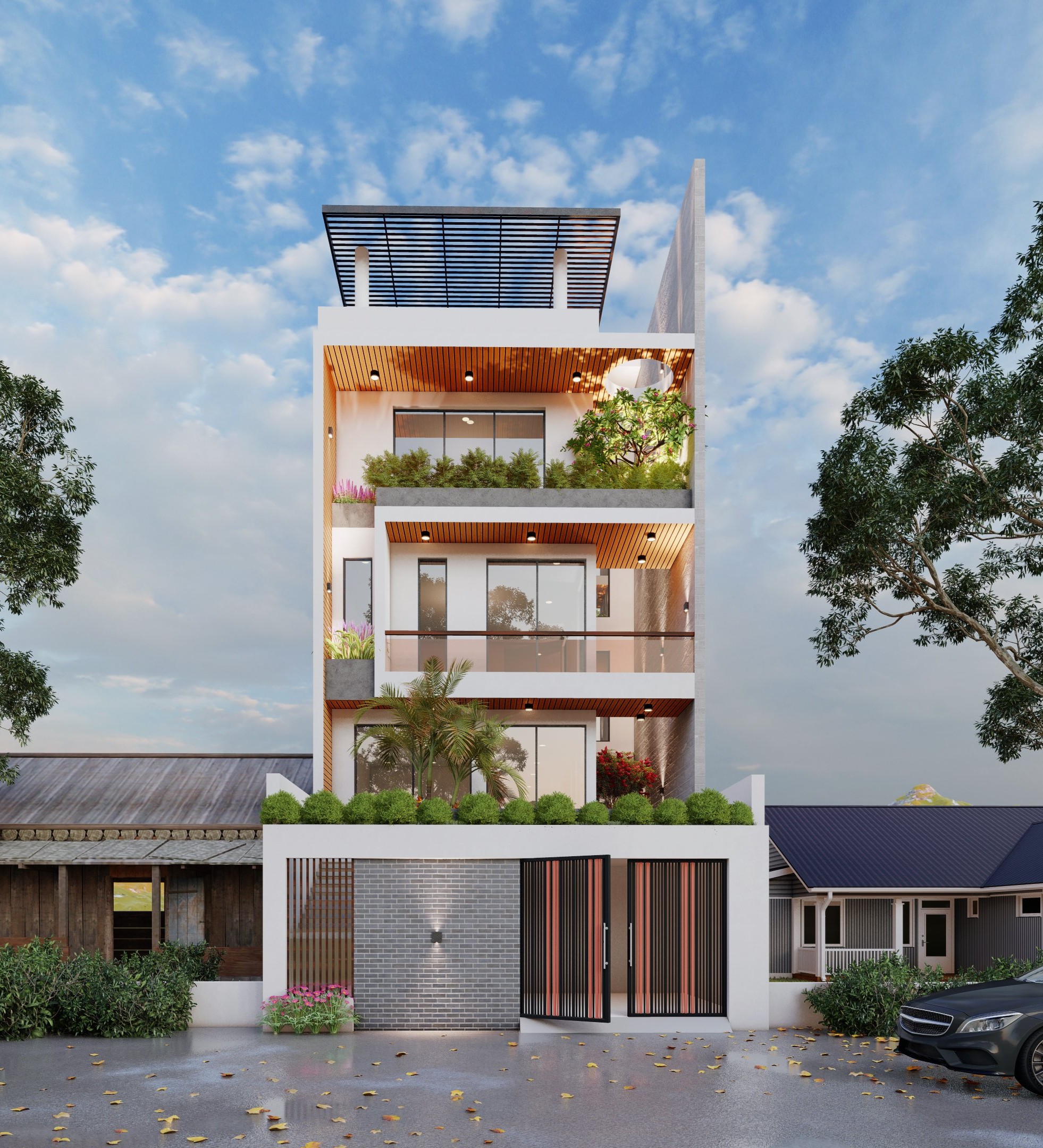 Thiết kế nhà phố