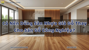 Có Nên Dùng Sàn Nhựa Giả Gỗ Thay Cho Sàn Gỗ Công Nghiệp?