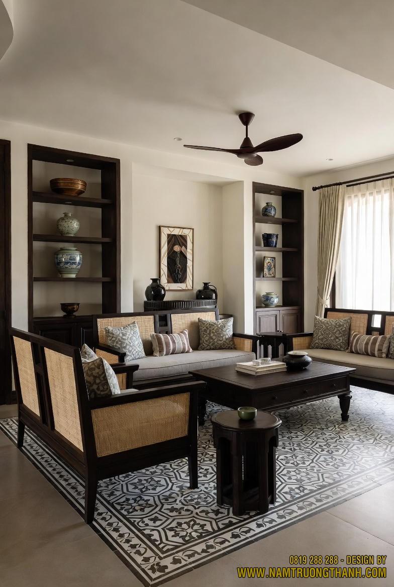 Phòng khách Indochine