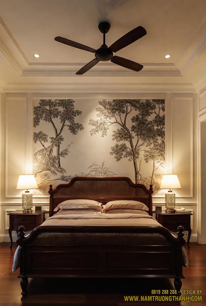 Phòng ngủ Indochine