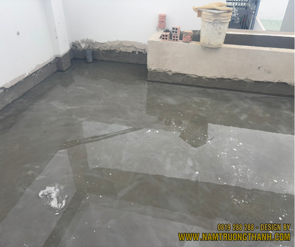Thi công hệ thống chống thấm sàn đảm bảo ngăn thấm nước hiệu quả
