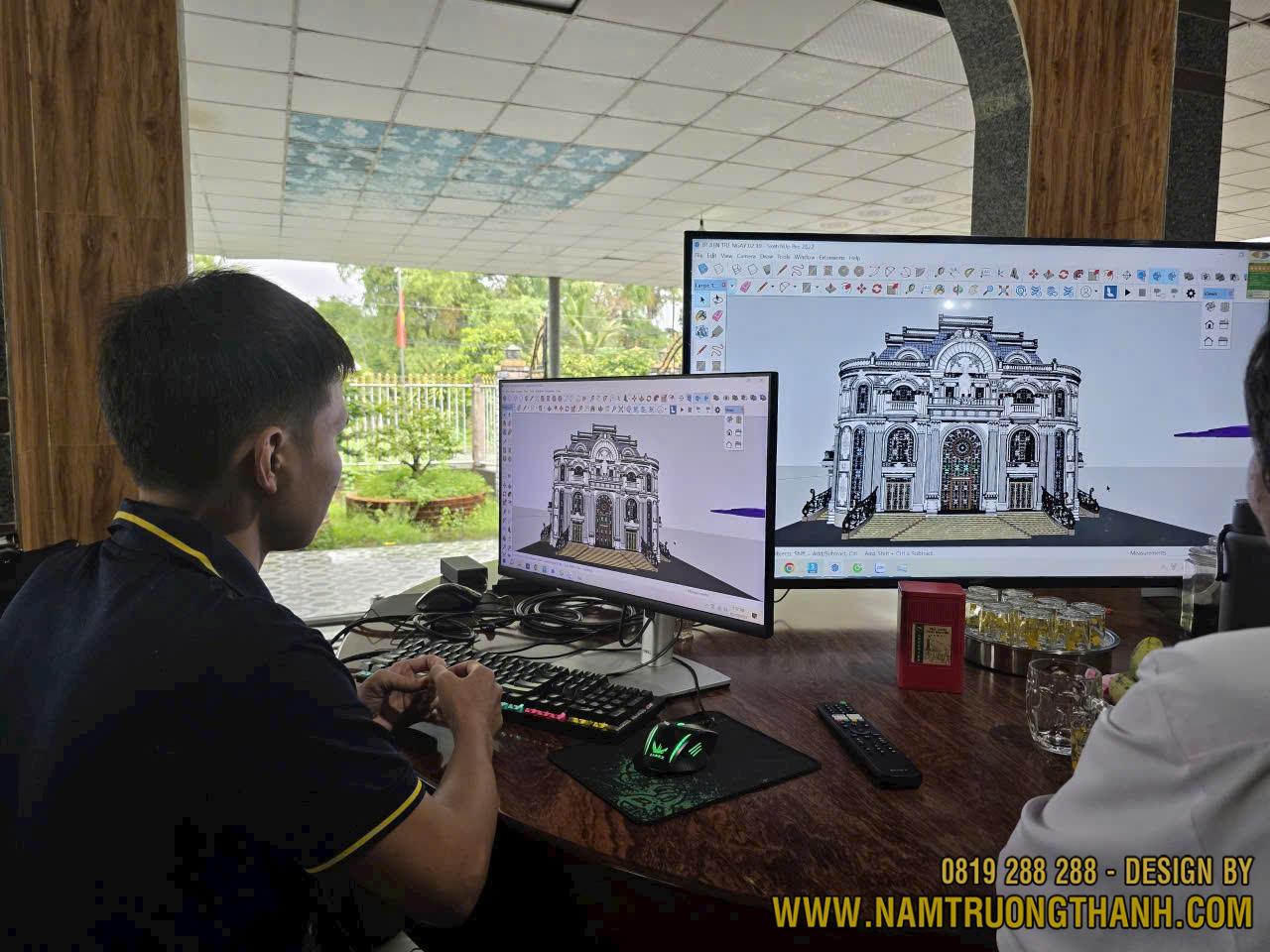 Thiết kế nội thất 3D căn hộ chung cư hiện đại.