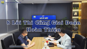 8 Lỗi Thi Công Giai Đoạn Hoàn Thiện